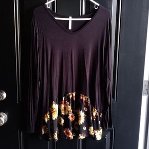 Black Long Sleeve Tunic